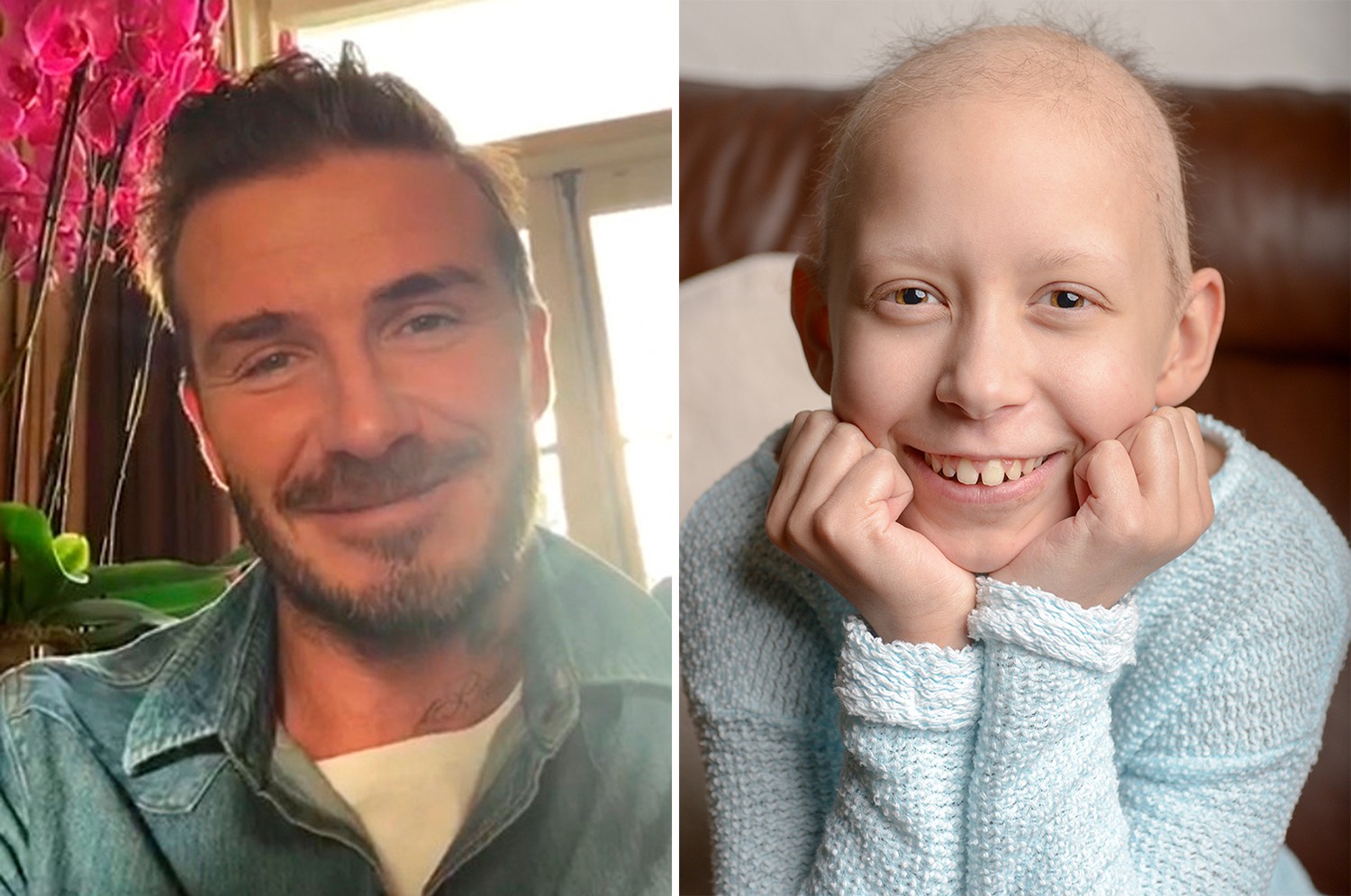 Beckham mang lại niềm tin cho cô bé bất hạnh