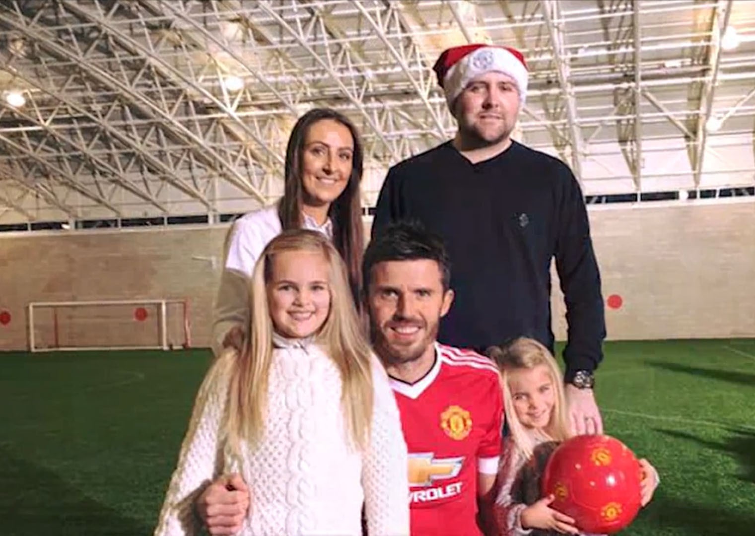 Bệnh nhân ung thư hạnh phúc khi được gặp Michael Carrick