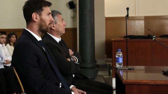 Cha con Messi kháng án 21 tháng tù giam