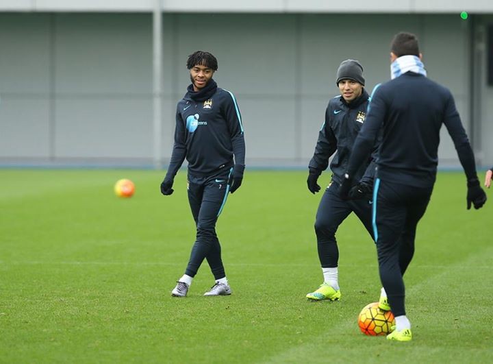 Dàn sao Man City tích cực tập luyện cho trận chiến Leicester