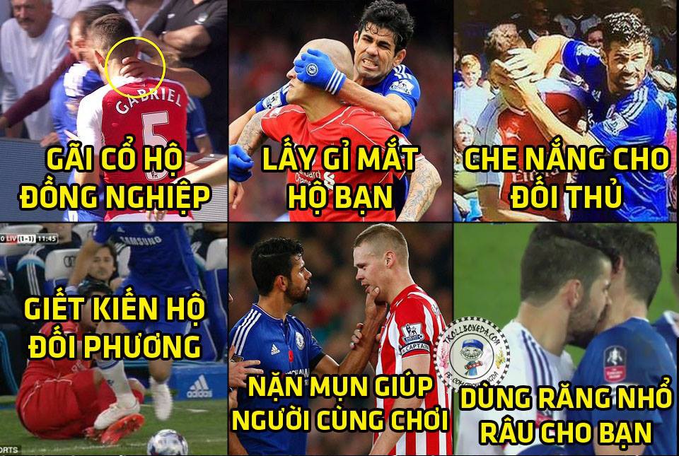 Diego Costa "tốt" nhất hệ mặt trời.