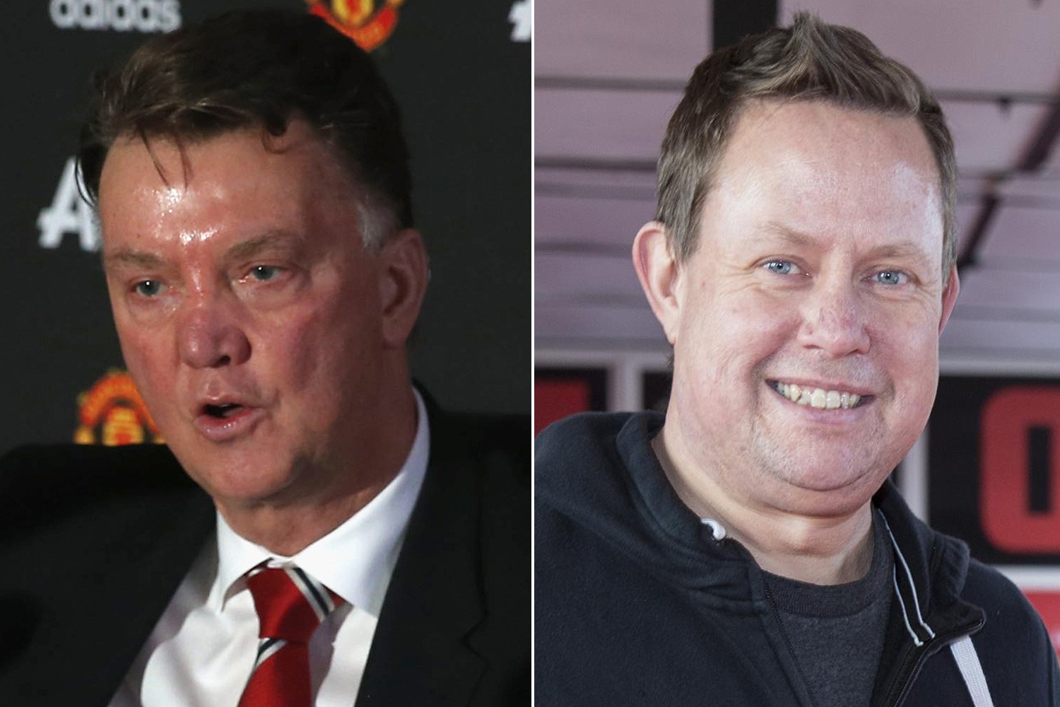 Mất bình tĩnh, Van Gaal xúc phạm phóng viên