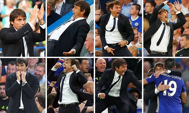 “50 sắc thái” của Conte trong trận mở màn Premier League