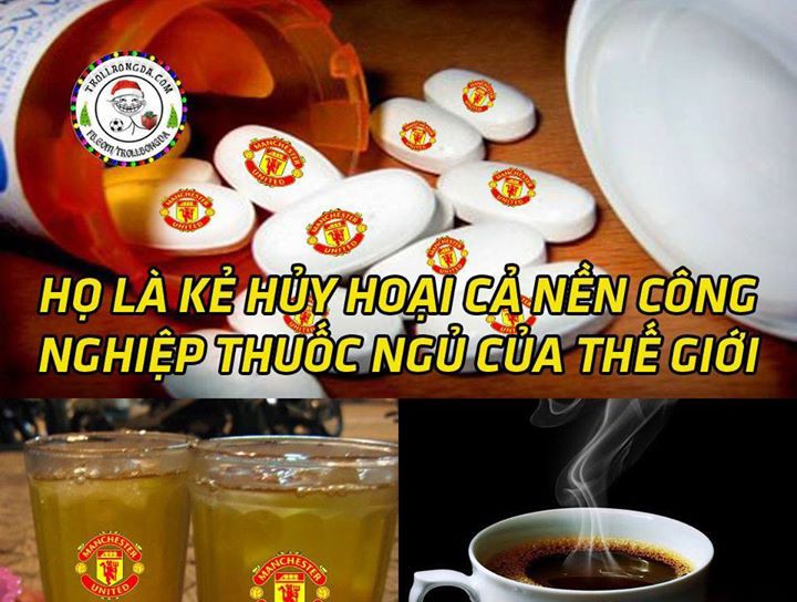 Man Utd đưa trà đá lên 1 tầm cao mới