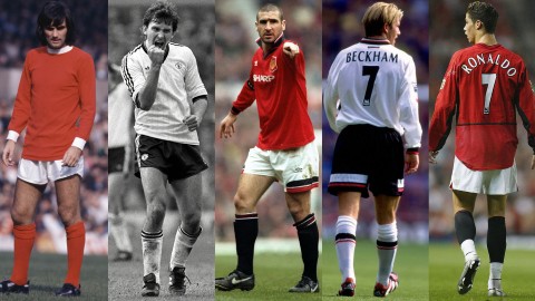 Man Utd tung video về các huyền thoại mang áo số 7