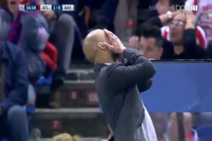 Pep Guardiola và những biểu cảm không thể lẫn bên đường pitch