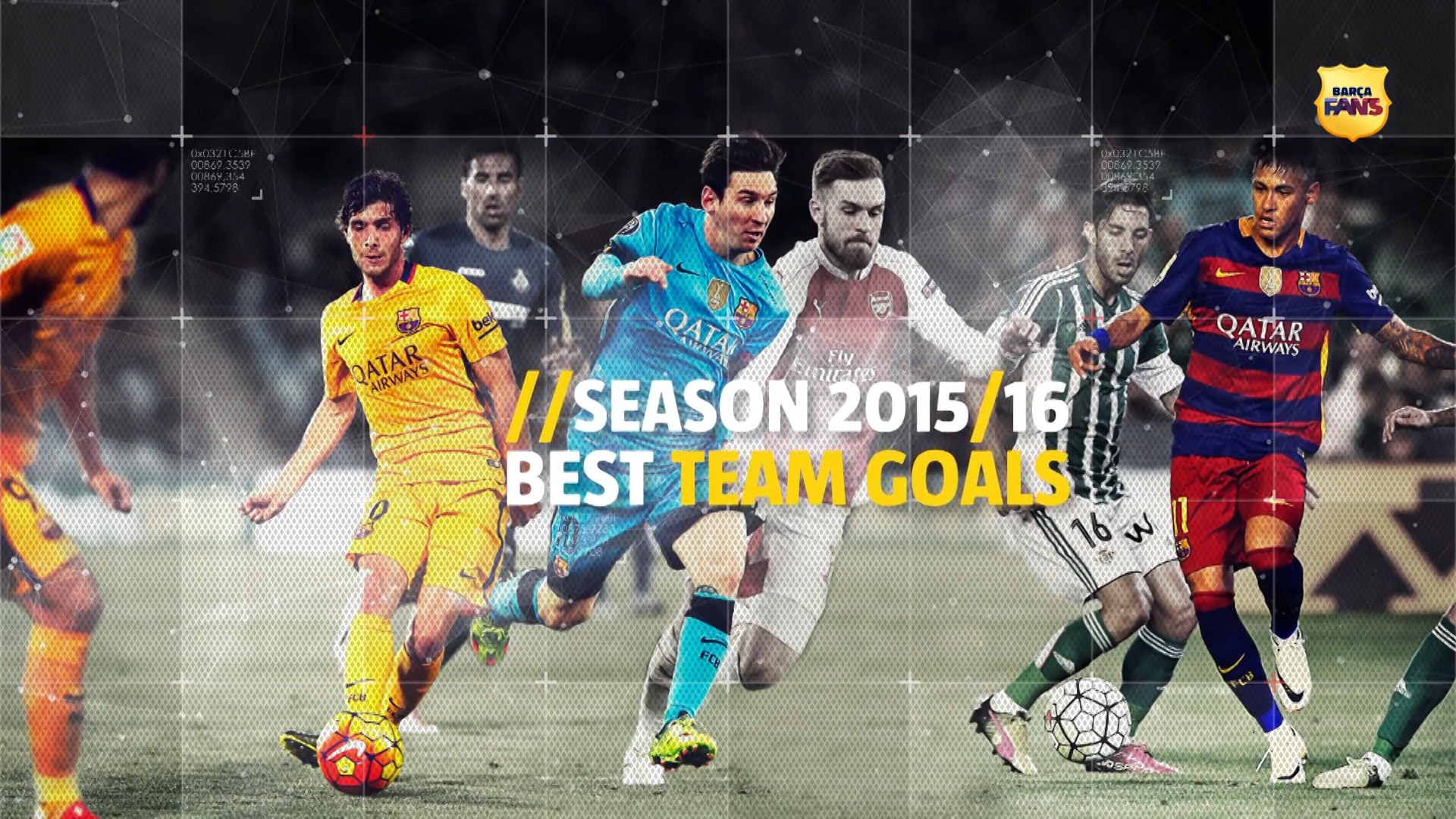 Top 10 bàn thắng ấn tượng nhất của Barca mùa giải 2015/16
