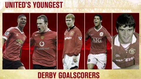 Top 5 cầu thủ M.U dưới 23 tuổi ghi bàn tại derby Manchester