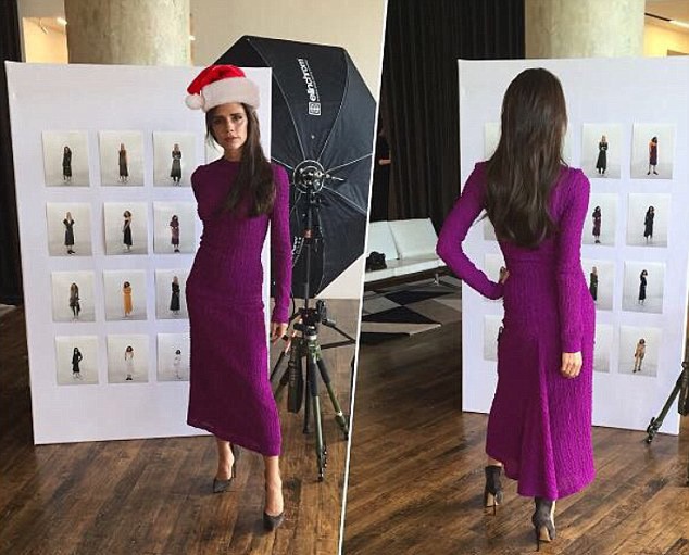 Victoria Beckham làm người mẫu