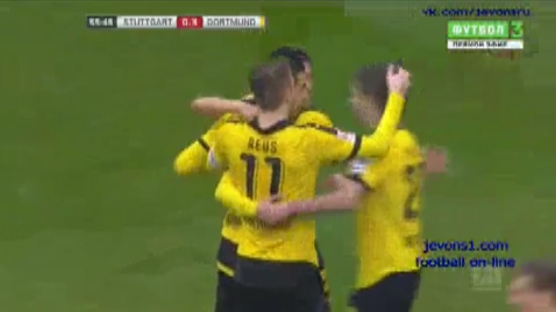 Video Bundesliga: Stuttgard 0-3 Dortmund
