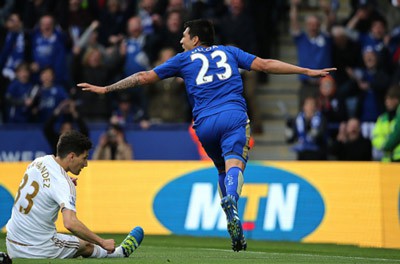 Video Ngoai hạng Anh: Leicester 4-0 Swansea