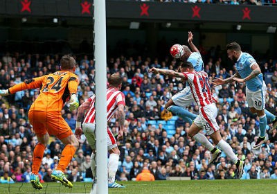 Video Ngoại hạng Anh: Man City 4-0 Stoke City