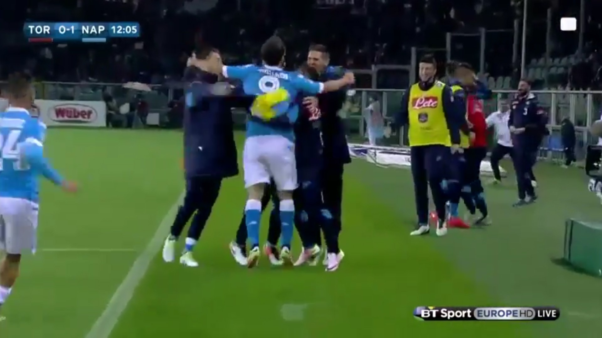 Video Serie A: Torino 1-2 Napoli