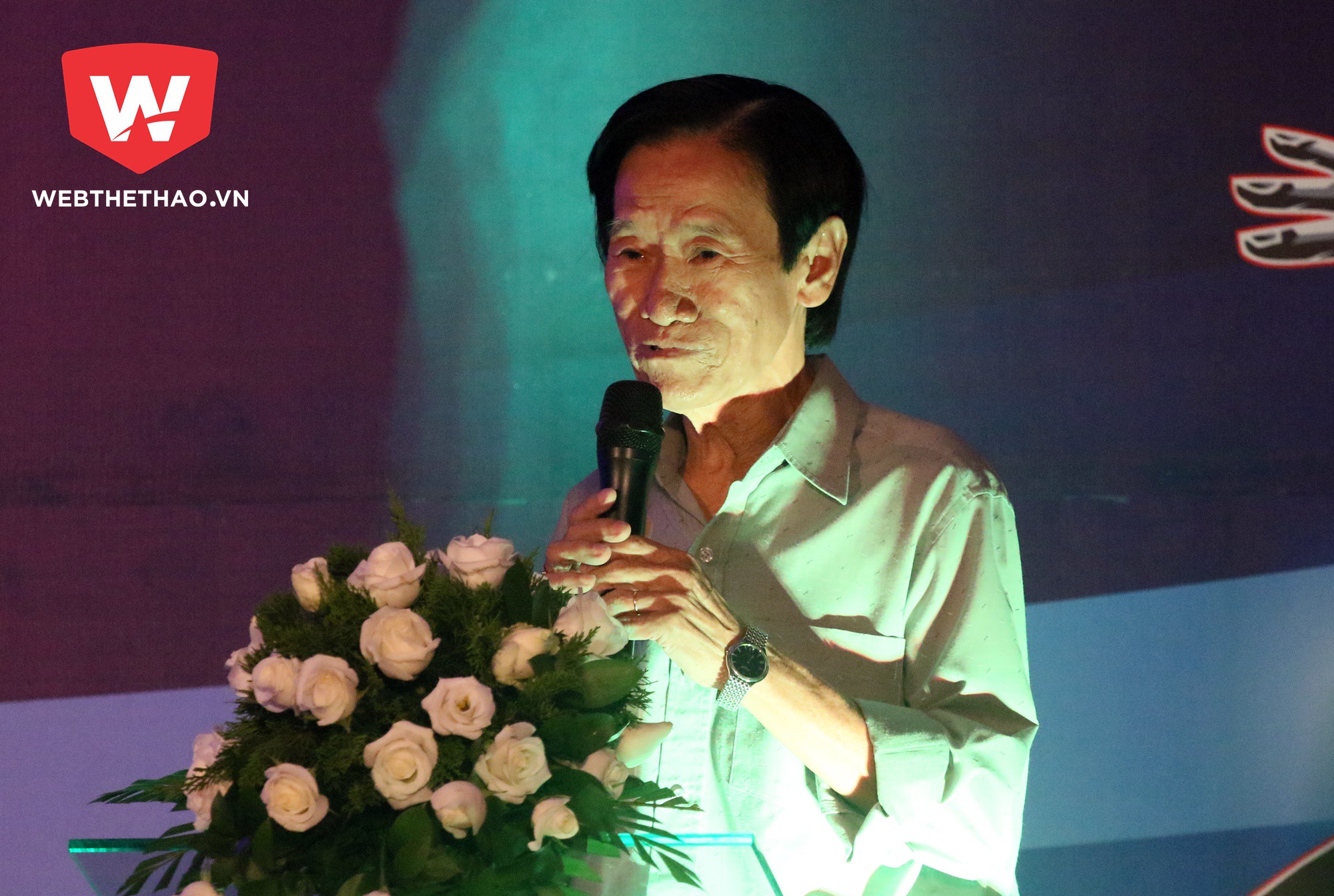 Cựu cầu thủ Hồ Thanh Cang. Ảnh: Văn Nh&acirc;n