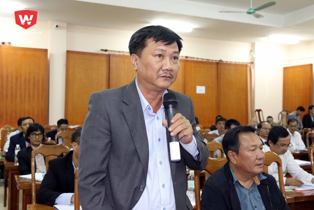 Gi&aacute;m đốc điều h&agrave;nh CLB Quảng Nam &ndash; Nguyễn H&uacute;p. 