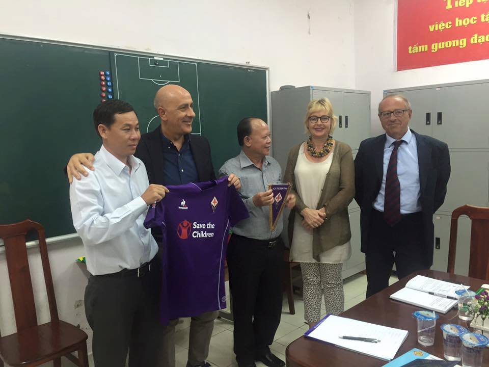 Cần Thơ hợp tác đào tạo trẻ với CLB Fiorentina