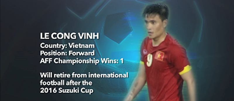 AFF ca ngợi Công Vinh là huyền thoại BĐVN