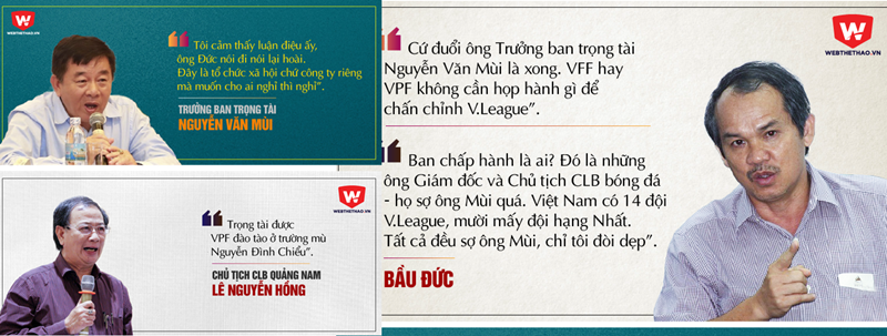 Bầu Đức, trọng tài và những phát ngôn "kinh điển" V.League 2017