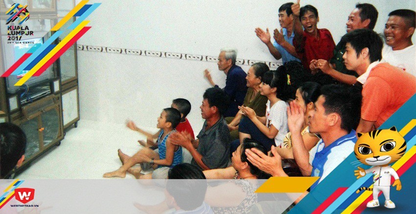 Bố Ánh Viên: Có tivi mới, SEA Games 29 không còn xem ké hàng xóm