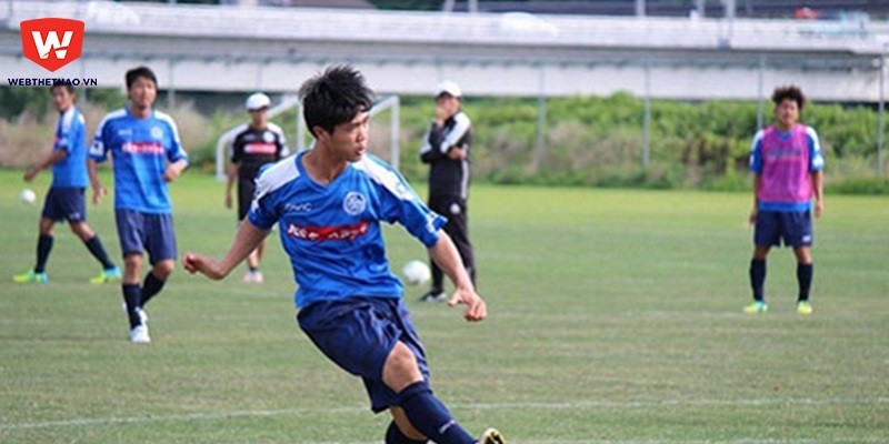 Tiếp bước Công Vinh, Công Phượng có trận đá chính ở J.League 2