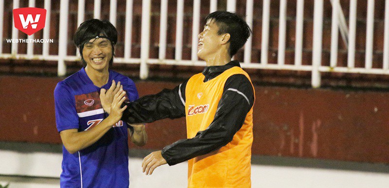 Duy Mạnh rạng ngời trên ĐTVN sau ngày bị HLV Vũ Quang Bảo "mắng"