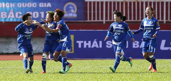 Giải VĐQG nữ 2017: TP.HCM I thua sốc trước TKS Việt Nam
