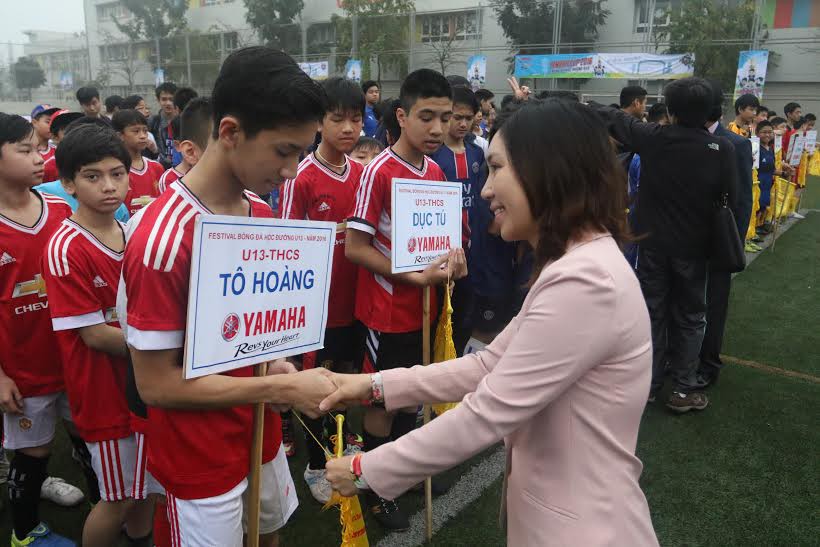 Festival bóng đá học đường U.13 Yamaha 2016: Chiến thắng chính mình