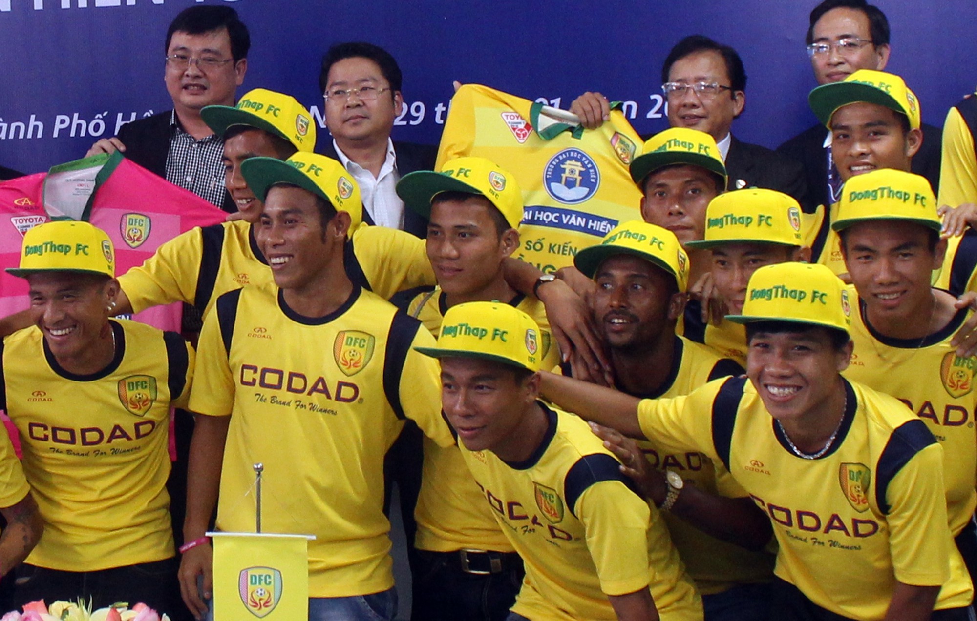 Đồng Tháp đặt mục tiêu Top 10 V.League 2016