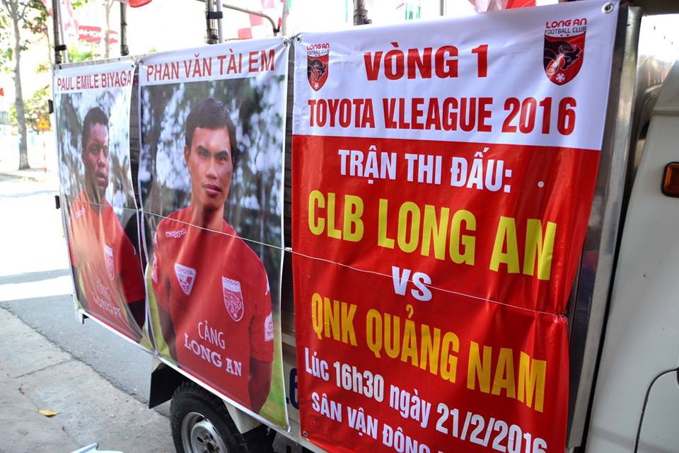 Hội CĐV Long An háo hức chào đón V.League 2016
