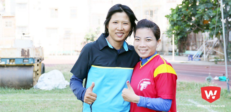 Bà mẹ một con Kim Hồng và mối duyên không rời với trái bóng tròn