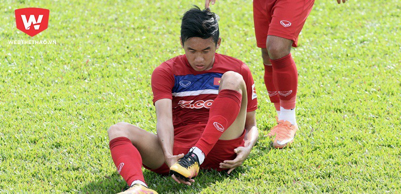 Sao trẻ Khánh Hòa không thể lên U22 Việt Nam vì rách dây chằng