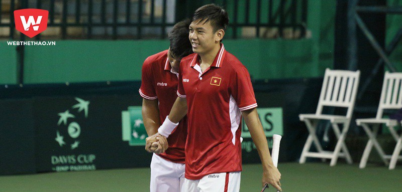 Davis Cup 2017: Hoàng Thiên và Hoàng Nam thua cặp Hong Kong (Trung Quốc)