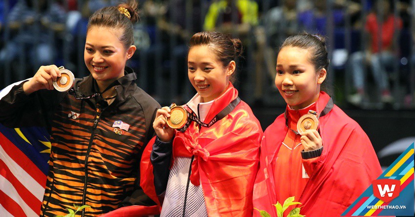 Trưởng đoàn TTVN: HCV của Thuý Vi rất quan trọng với Đoàn TTVN tại SEA Games 29