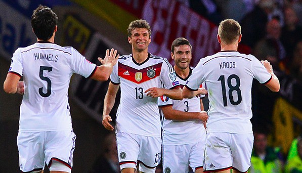 V.League với EURO 2016: Tuyển Đức sẽ thắng cách biệt Ukraine