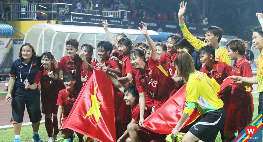 Vượt Thái Lan, tuyển nữ Việt Nam lần thứ 5 giành HCV SEA Games