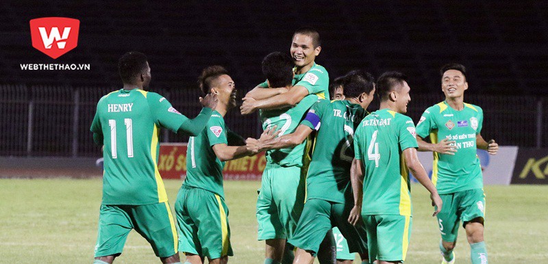 XSKT.Cần Thơ thưởng gấp đôi ở lượt về V.League 2017