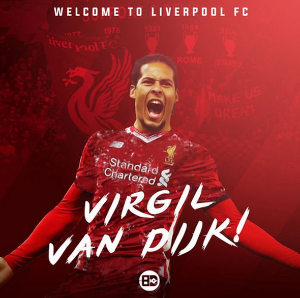 H&igrave;nh ảnh: Van Dijk lập 3 kỷ lục chuyển nhượng khi về đầu qu&acirc;n cho Liverpool