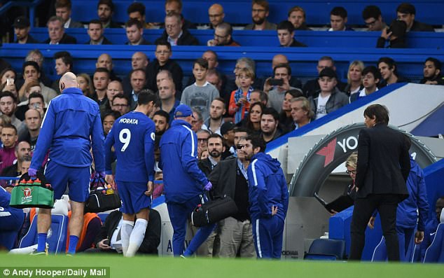 Morata sớm phải rời sân và điều này góp phần khiến Chelsea suy yếu Morata sớm phải rời sân và điều này góp phần khiến Chelsea suy yếu