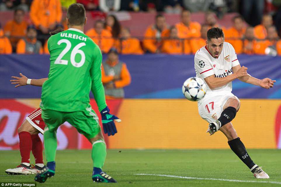 Sevilla gây ấn tượng khi chọc thủng lưới Bayern trước hình ảnh: Sevilla gây ấn tượng khi chọc thủng lưới Bayern trước