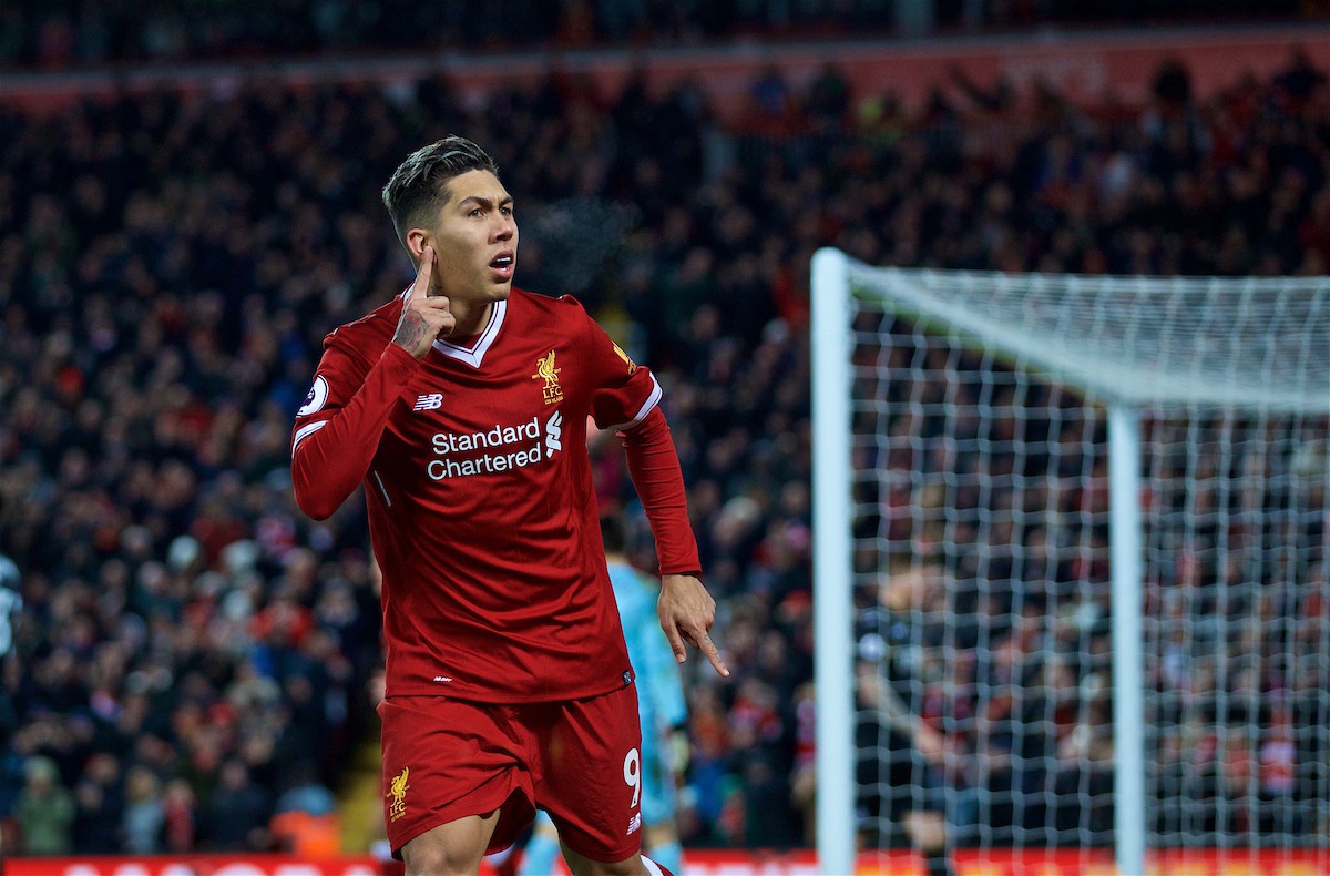 H&igrave;nh ảnh: Firmino đang đạt th&agrave;nh t&iacute;ch ghi b&agrave;n tốt nhất trong sự nghiệp