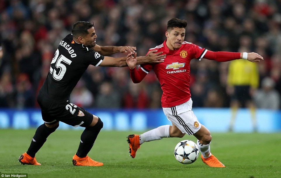 h&igrave;nh ảnh: Sanchez v&agrave; MU tiếp tục c&oacute; một trận đấu tệ hại ở UCL
