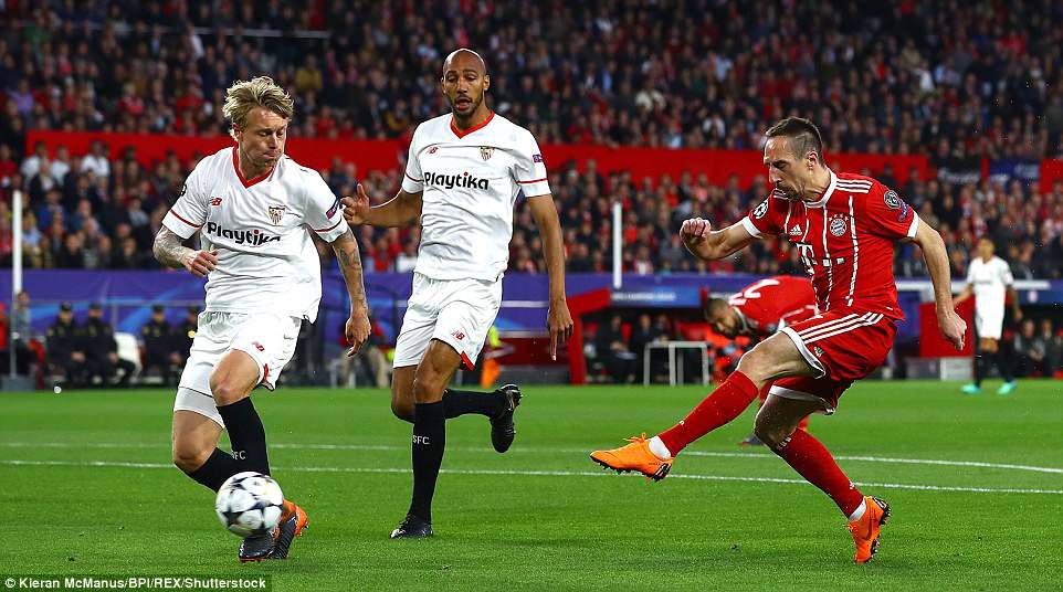 Bayern đã lội ngược dòng đánh bại Sevilla hình ảnh: Bayern đã lội ngược dòng đánh bại Sevilla