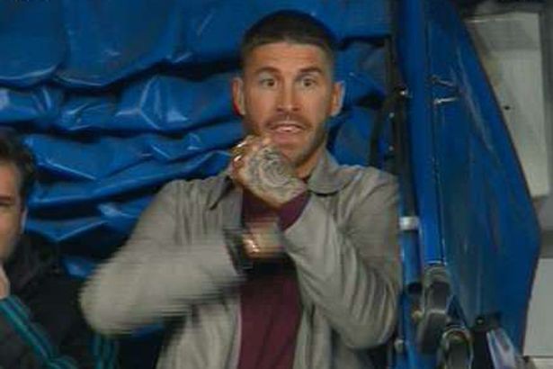 Ramos ăn mừng quá khích ở trận lượt về với Juve Hình ảnh: Ramos ăn mừng quá khích ở trận lượt về với Juve