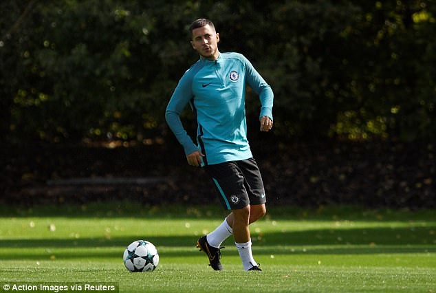 Hazard mới trở lại sau chấn thương d&agrave;i sẽ được nghỉ đ&ecirc;m nay
