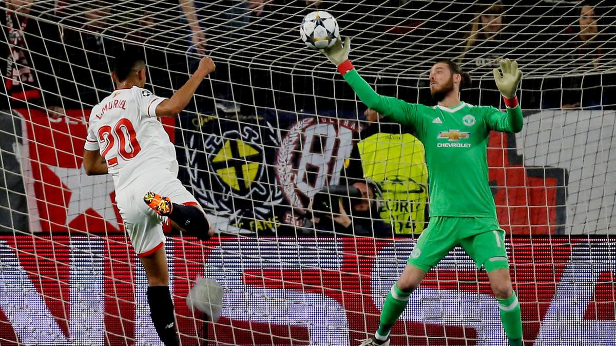 De Gea đã khiến Sevilla bất lực không thể ghi bàn ở lượt đi hình ảnh: De Gea đã khiến Sevilla bất lực không thể ghi bàn ở lượt đi
