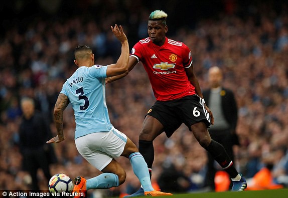 Pogba lập cú đúp giúp Man Utd phá hỏng bữa tiệc ăn mừng của Man City HÌNH ẢNH: Pogba lập cú đúp giúp Man Utd phá hỏng bữa tiệc ăn mừng của Man City
