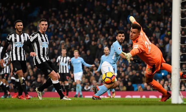 Aguero tiếp tục hành hạ Newcastle rạng sáng nay Hình ảnh: Aguero tiếp tục hành hạ Newcastle rạng sáng nay