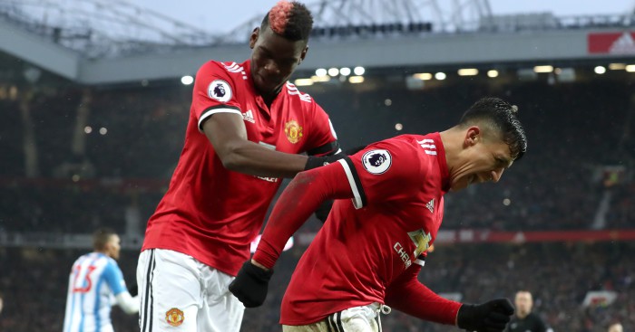 h&igrave;nh ảnh: Pogba đang phải lấp khoảng trống Sanchez bỏ lại sau lưng khi tấn c&ocirc;ng