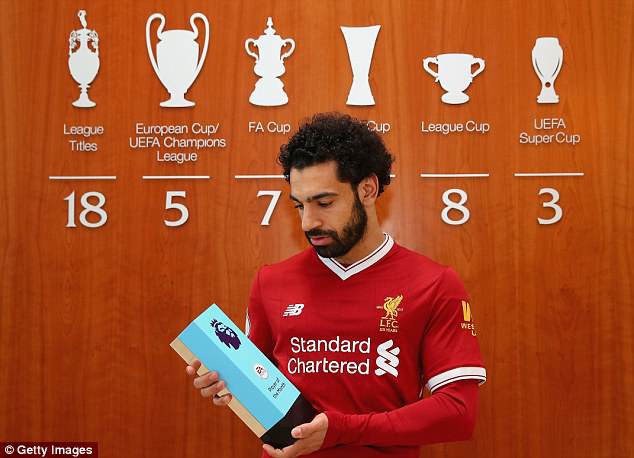 Salah vừa lập kỷ lục mới trong lịch sử giải Ngoại hạng Hình ảnh: Salah vừa lập kỷ lục mới trong lịch sử giải Ngoại hạng