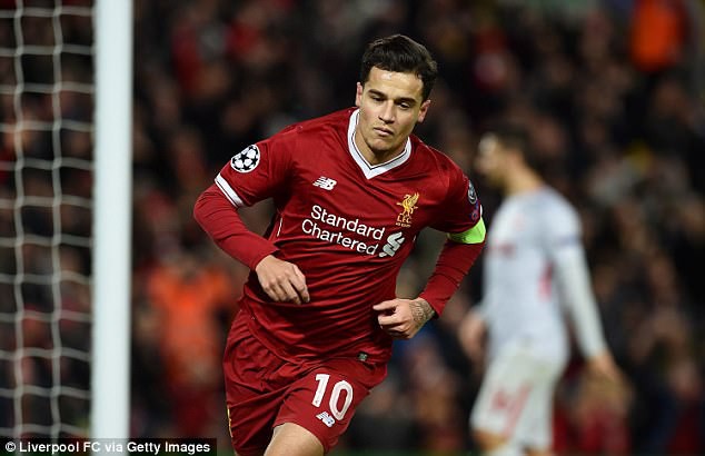 Coutinho vừa lập hat-trick đầu tiên cho Liverpool Coutinho vừa lập hat-trick đầu tiên cho Liverpool